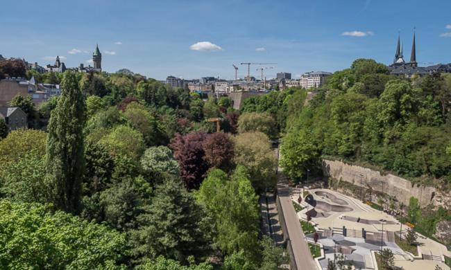 Luxury Penthouse Apartment With 3 Balconies -2 Bedrooms -Petrus View & Parking Luxemburg Exteriör bild